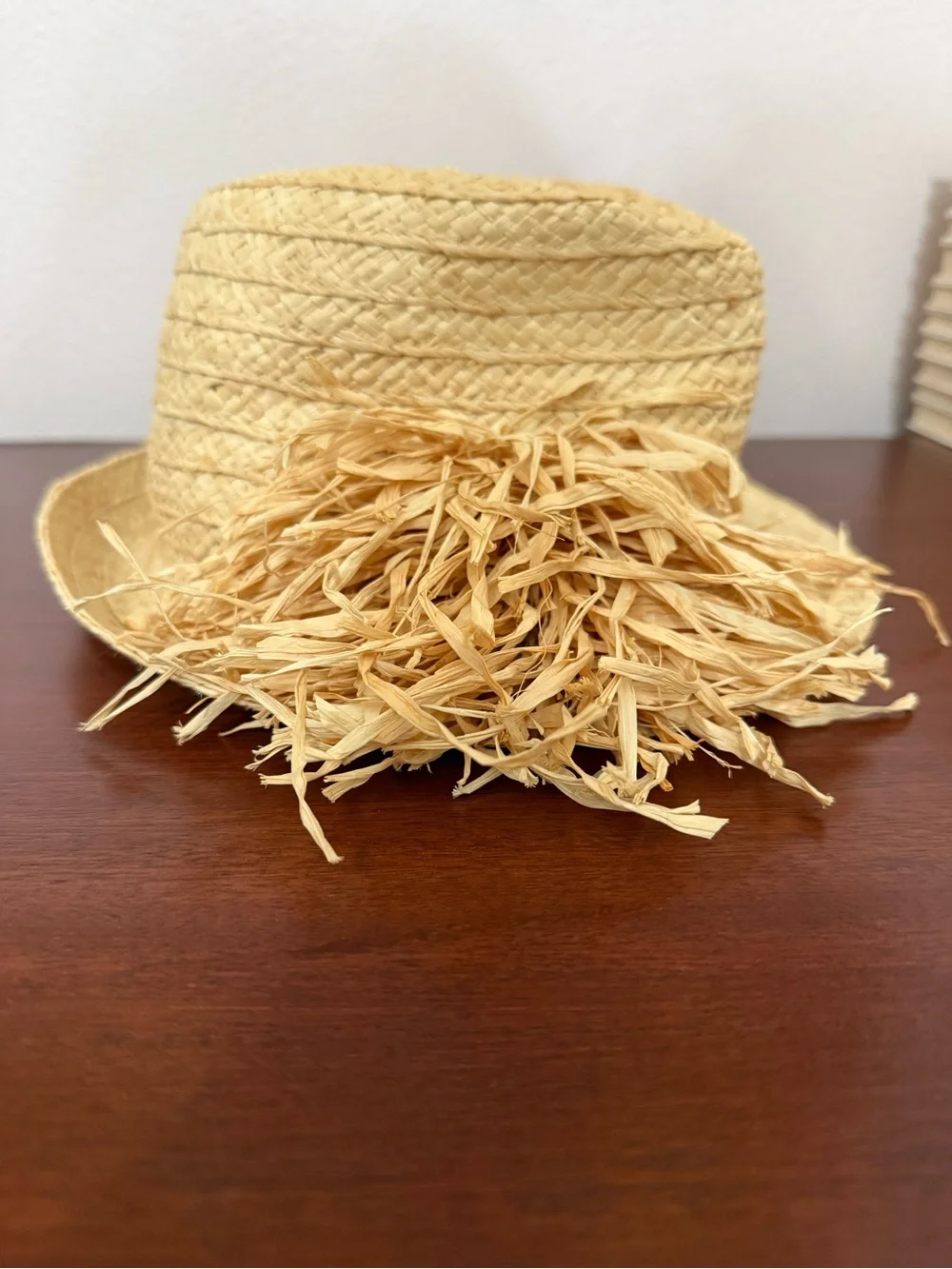 Women’s Straw Raffia Sun Hat - Natural